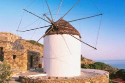Wind Mills on Ios Island